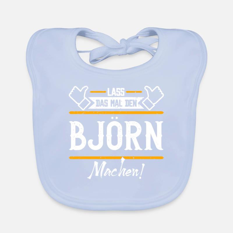 Björn Geschenkidee Geschenk Geburtstag Baby Bio-Lätzchen