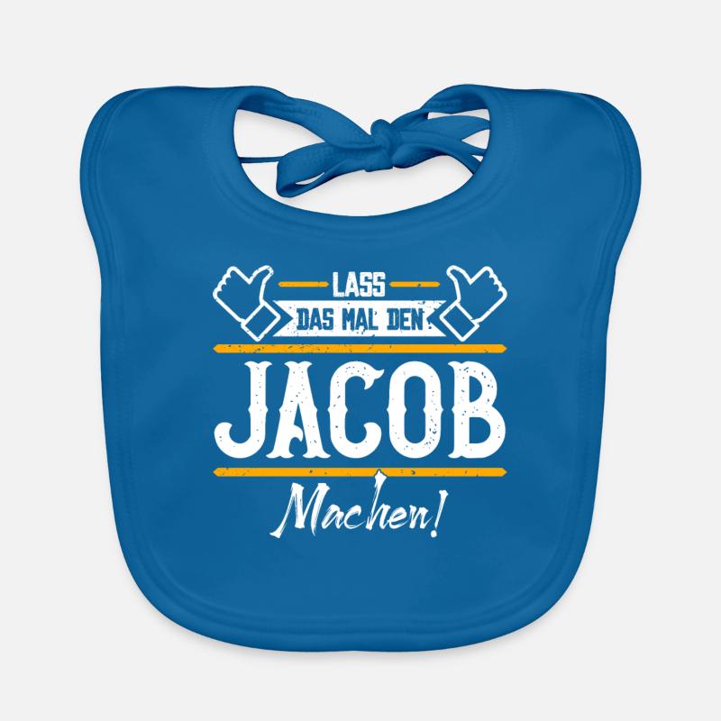 Jacob Geschenkidee Geschenk Geburtstag Baby Bio-Lätzchen