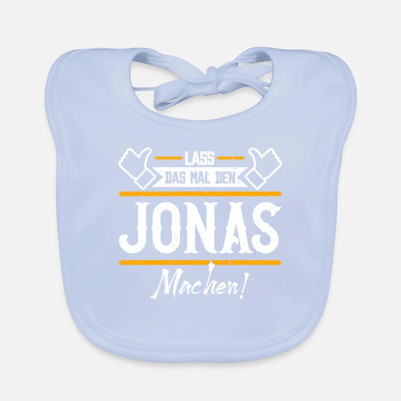 Jonas Geschenkidee Geschenk Geburtstag Baby Bio-Lätzchen