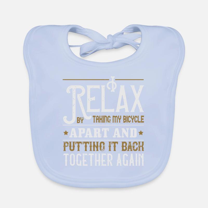 Relax - bicycle Bavoir bio Bébé