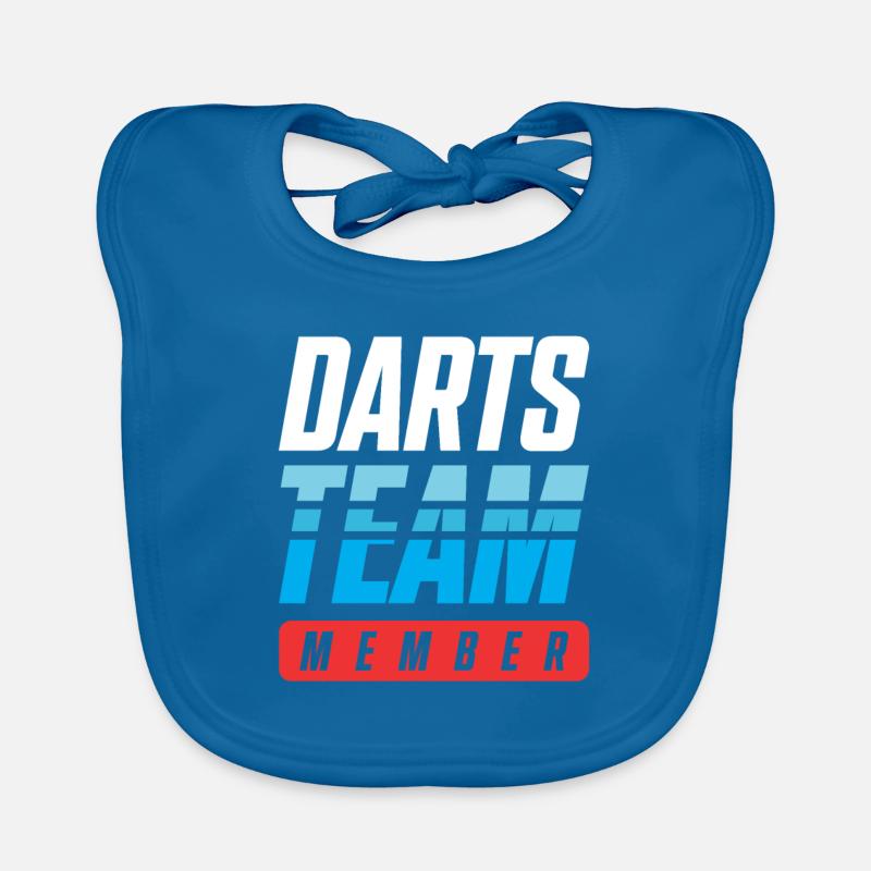 Darts Team Organic Baby Bibs