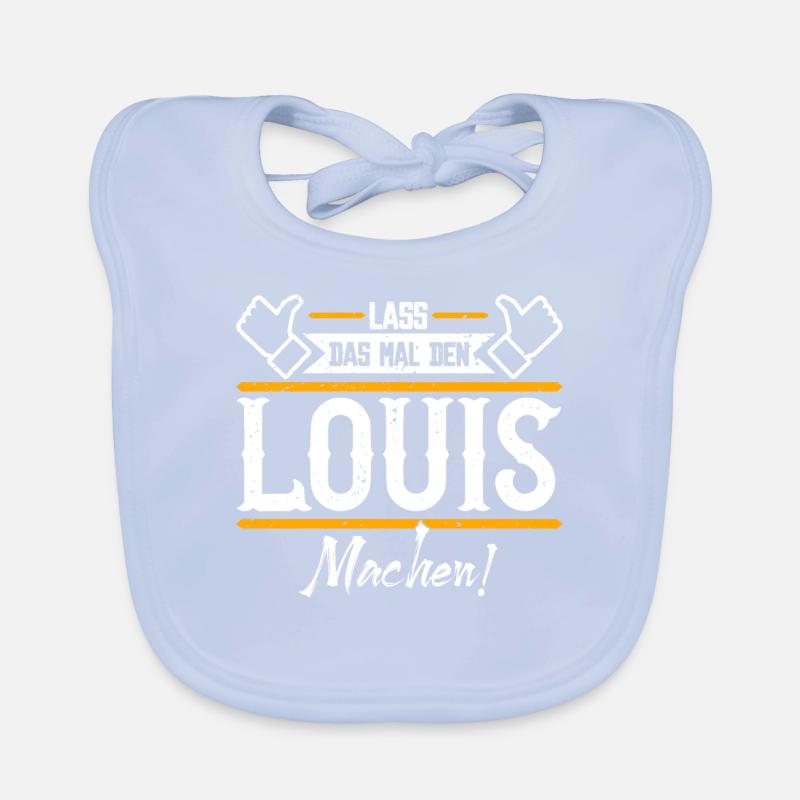 Louis Geschenkidee Geschenk Geburtstag Baby Bio-Lätzchen