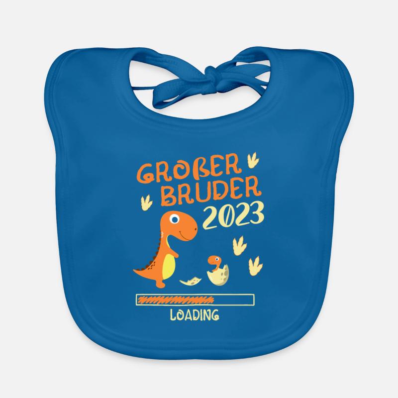 Großer Bruder 2023 Loading Baby Bio-Lätzchen
