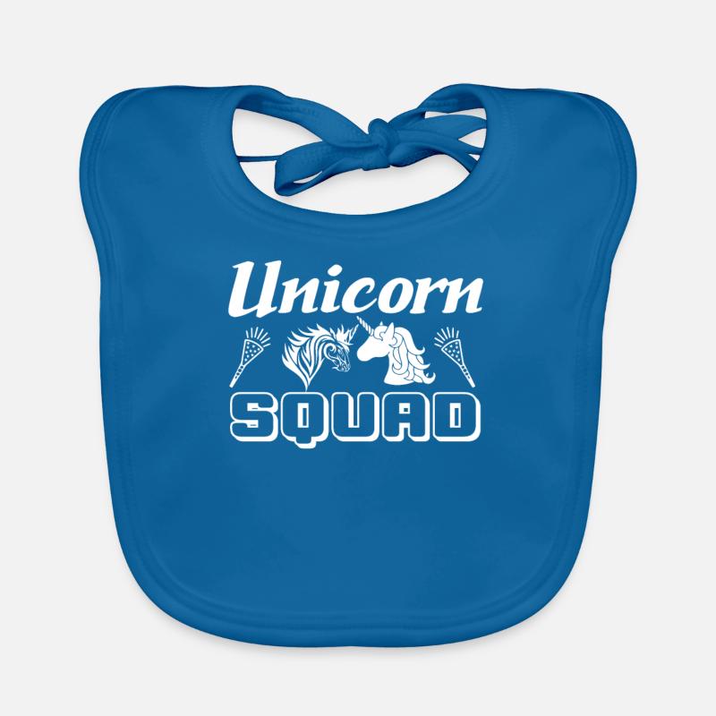Licorne de l’escouade Einhorn Bavoir bio Bébé