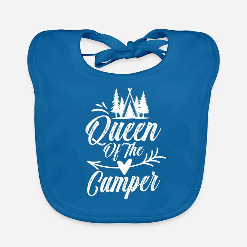 Queen du camping-car camping camping Bavoir bio Bébé