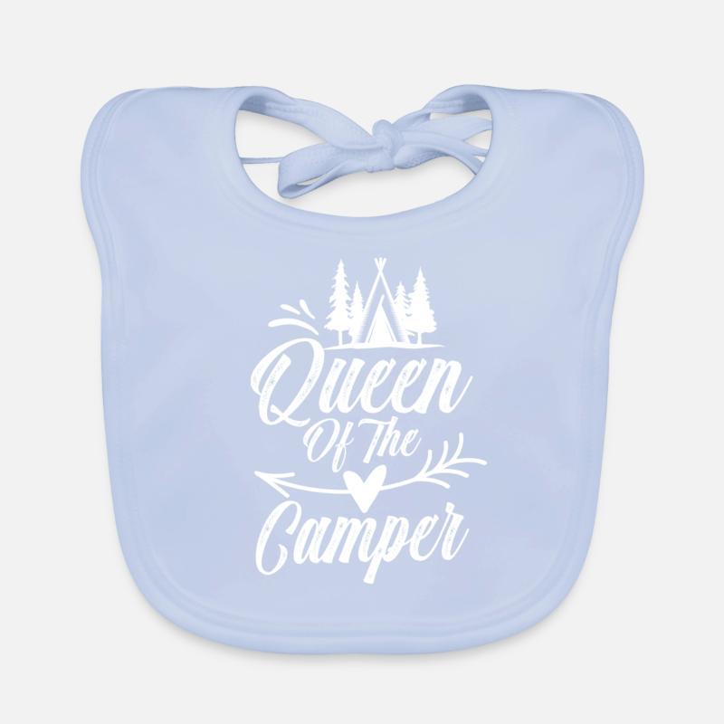 Queen du camping-car camping camping Bavoir bio Bébé