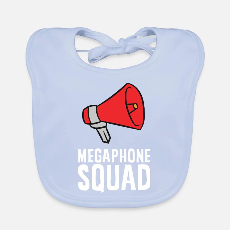 Megaphone - Megaphone Squad Organic Baby Bibs