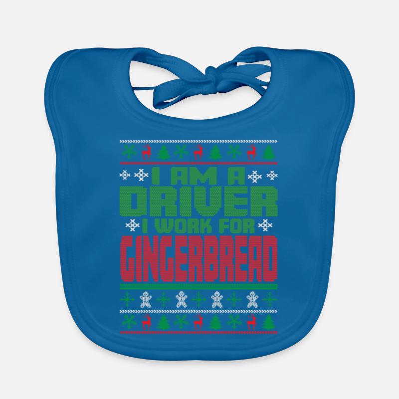 Devis de Noël du conducteur Bavoir bio Bébé