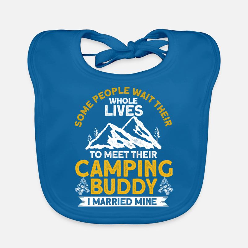 Cool Camping Buddies Cadeau Camping Buddy Bavoir bio Bébé