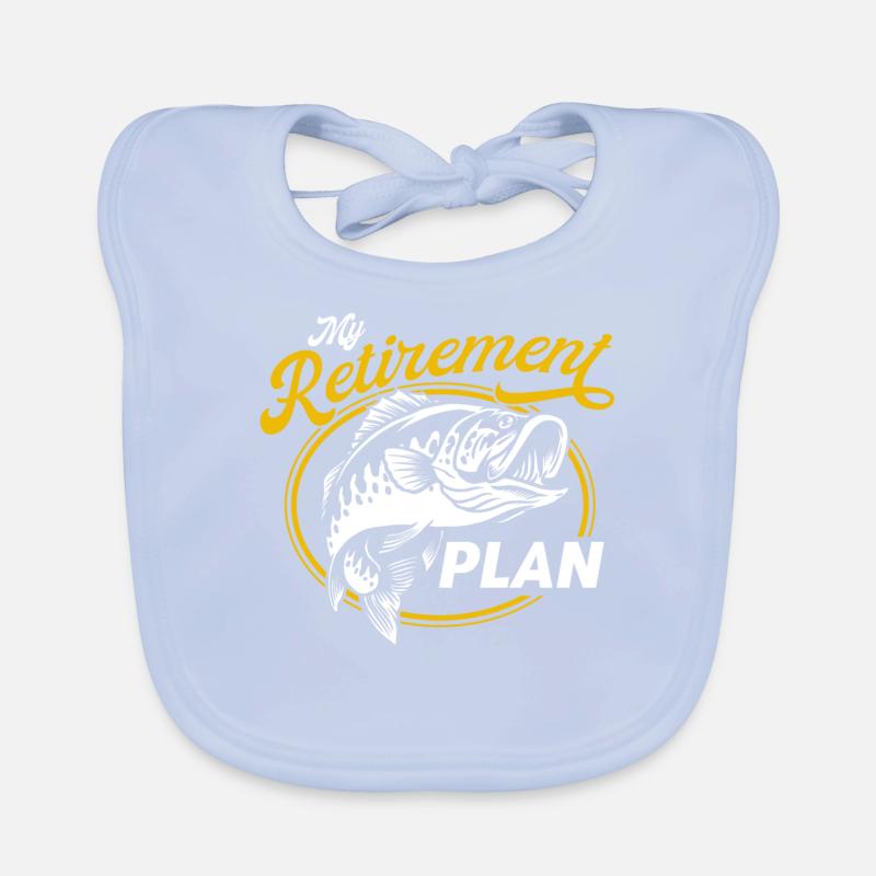 Pêcher mon plan pour la retraite Bavoir bio Bébé