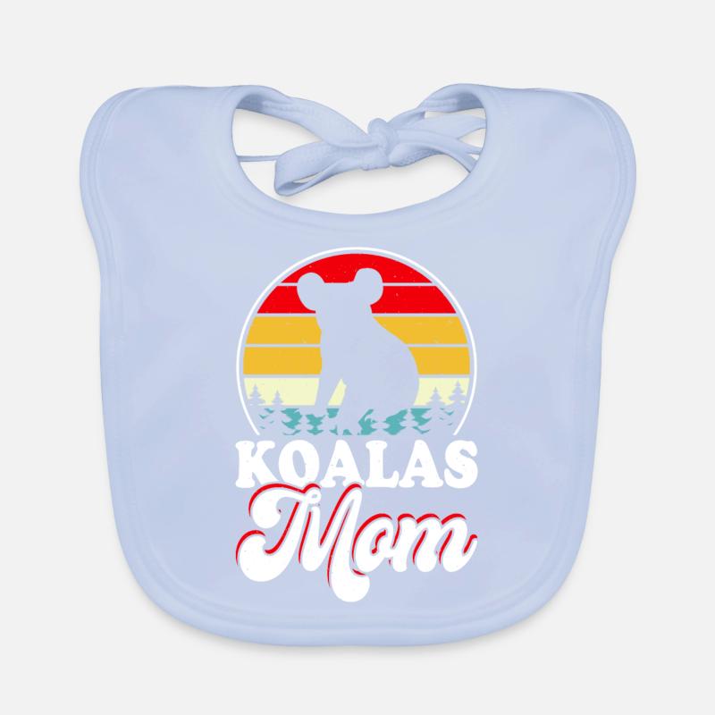 Koala Mama Muttertagsgeschenk Baby Bio-Lätzchen