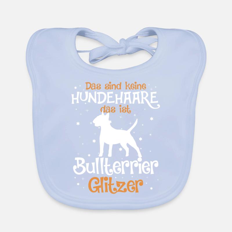Bullterrier Geschenk Hunde Baby Bio-Lätzchen