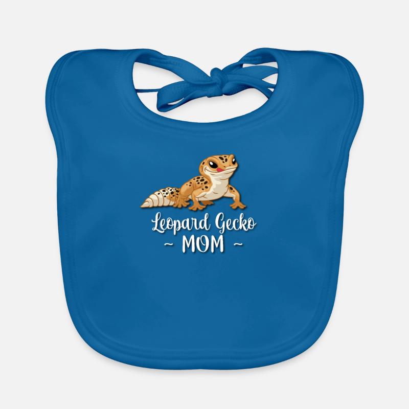 Leopard Gecko Organic Baby Bibs