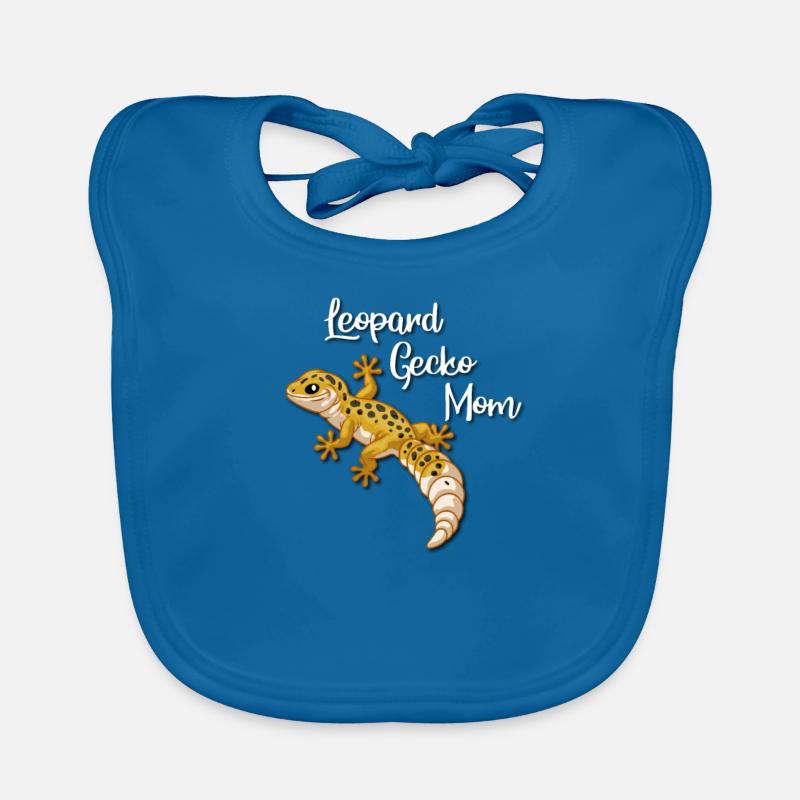 Leopard Gecko Organic Baby Bibs