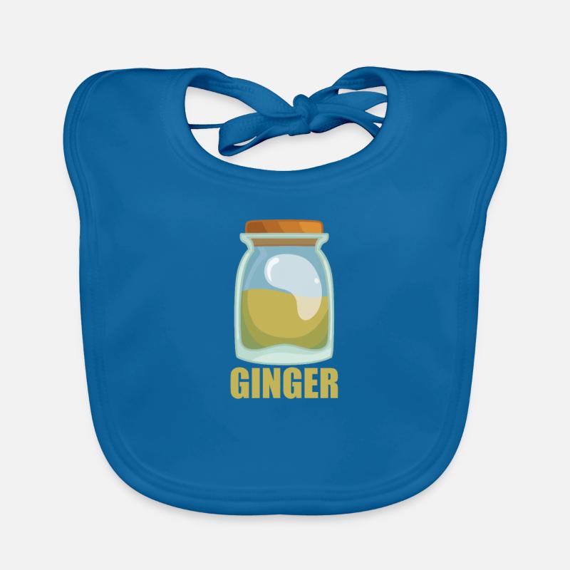 Ginger Spice Goût Cuisine Bavoir bio Bébé