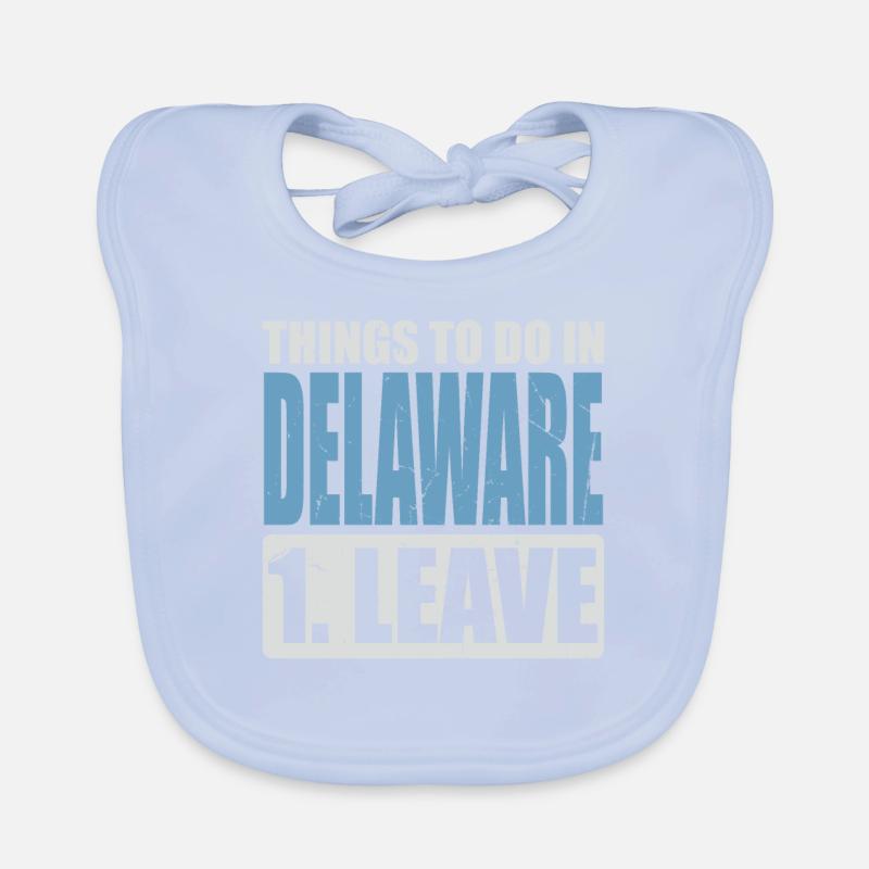 Mème Delaware Bavoir bio Bébé