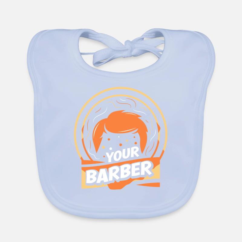 Votre barbier Barbier Barbier Profession de Barbier Bavoir bio Bébé