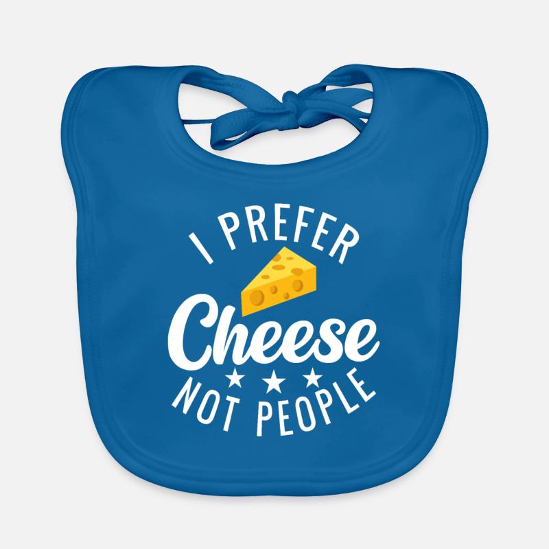 Snack Cheese Lover Cheese Gift Bavoir bio Bébé