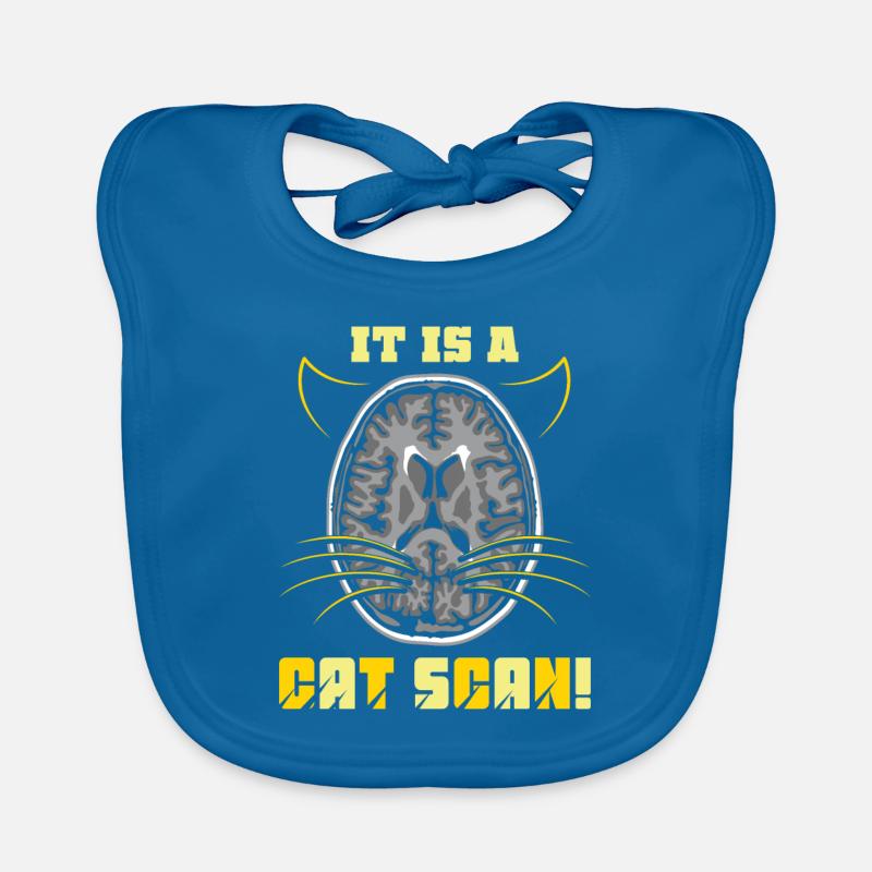 It Is a CAT SCAN Baby Bio-Lätzchen