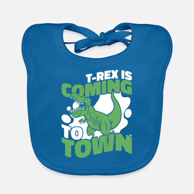 Dinosaurier T Rex Baby Bio-Lätzchen
