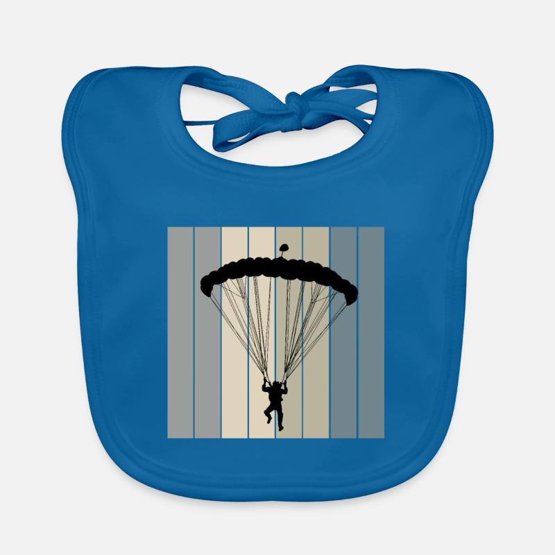 Parachutisme Bavoir bio Bébé