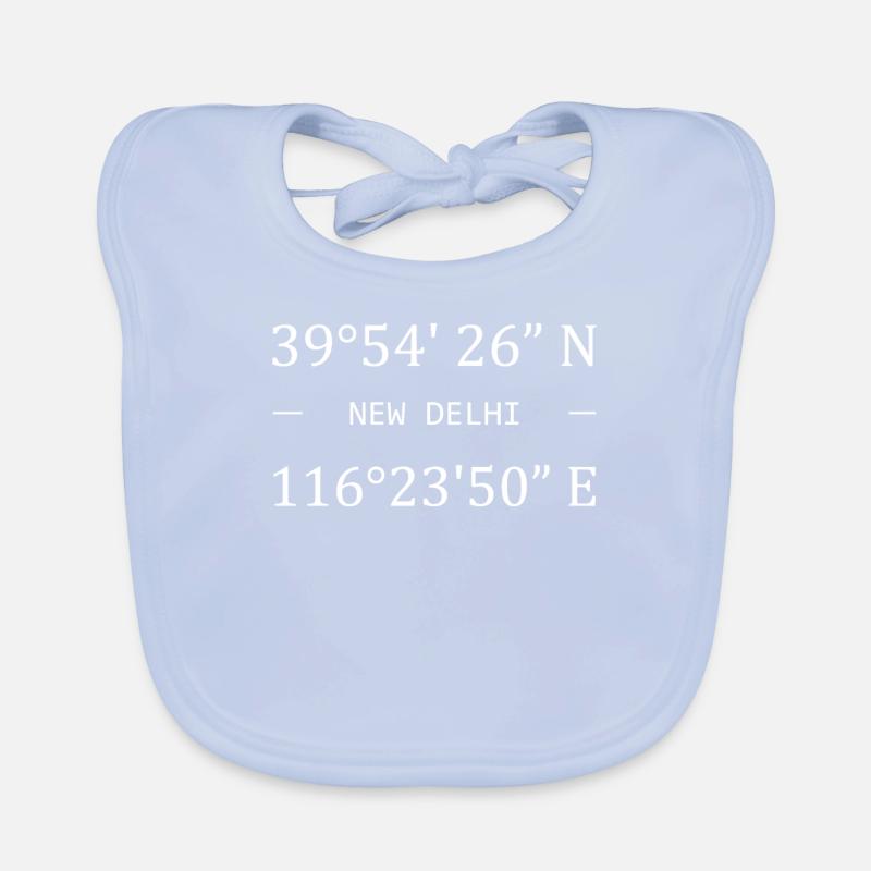 City coordinates Organic Baby Bibs