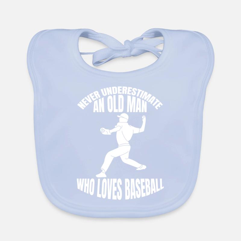Baseball Baseball Lovers Baseball Game Gift Organic Baby Bibs