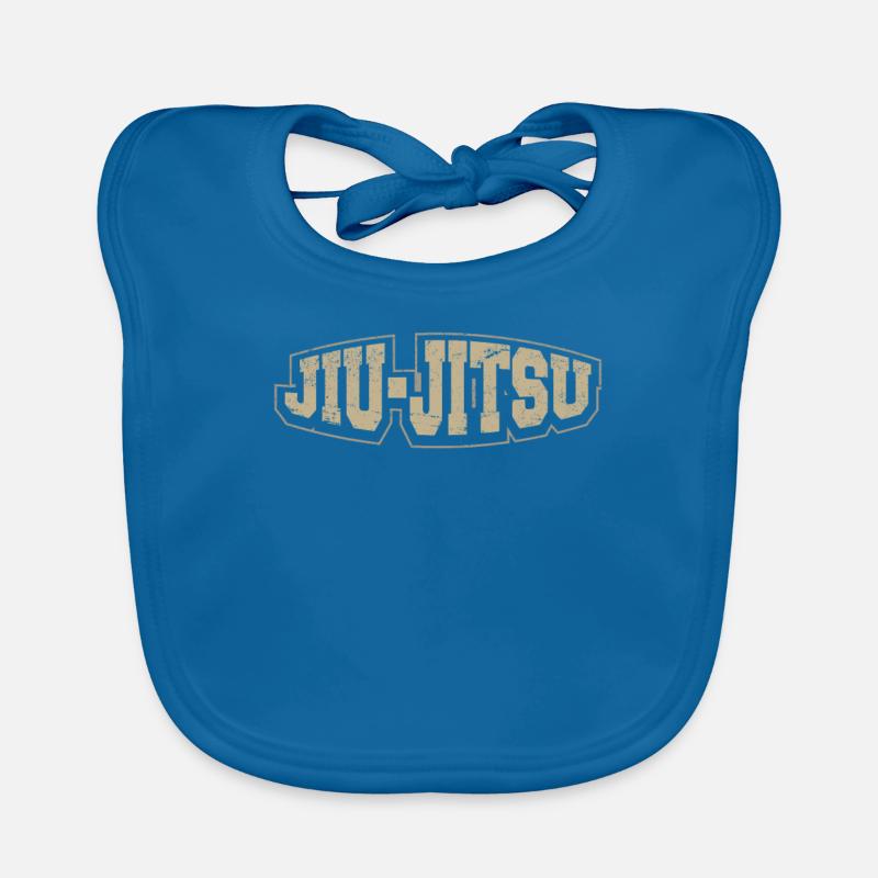 Distressed Look Jiu Jitsu Jiu-Jitsu Practitioners Baby Bio-Lätzchen