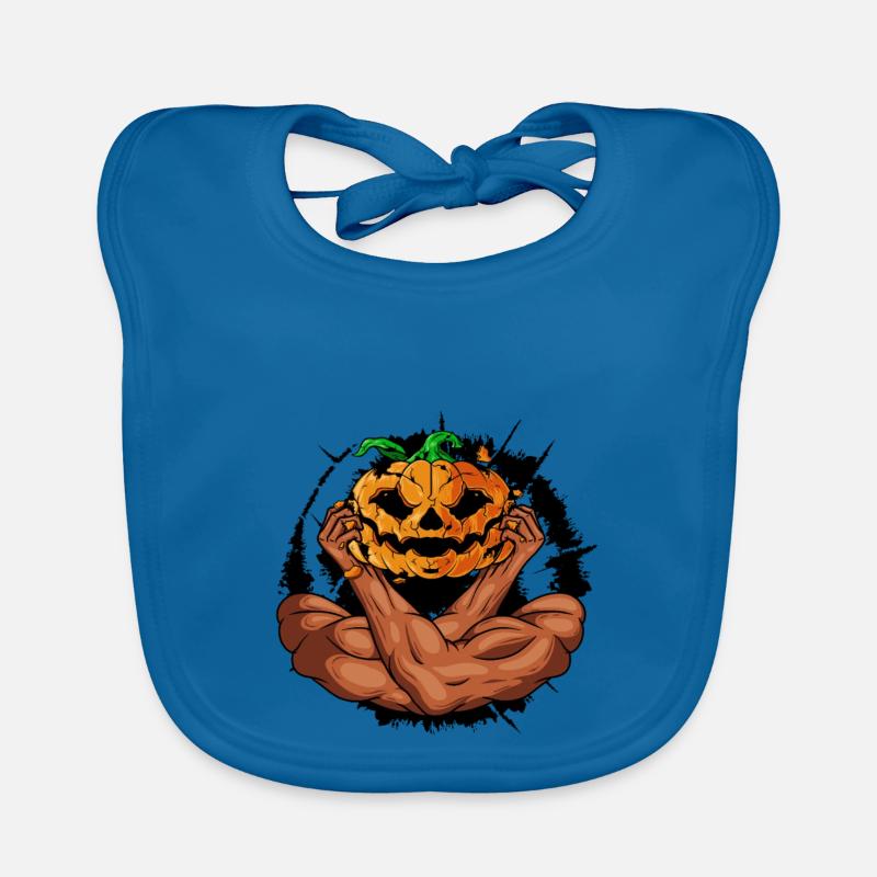 Halloween mit Arme Baby Bio-Lätzchen
