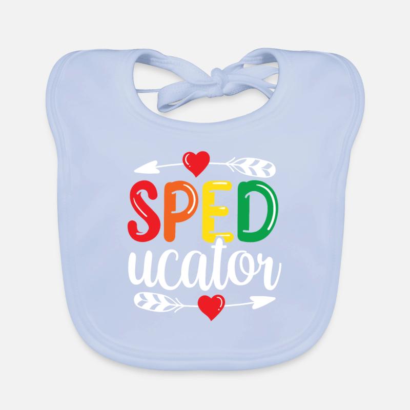 Sped-Ucator Profession Éducation spéciale Éducation spécialisée Éducation spéciale Bavoir bio Bébé