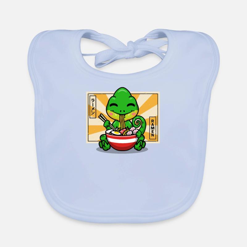 Chamäleon Baby Bio-Lätzchen