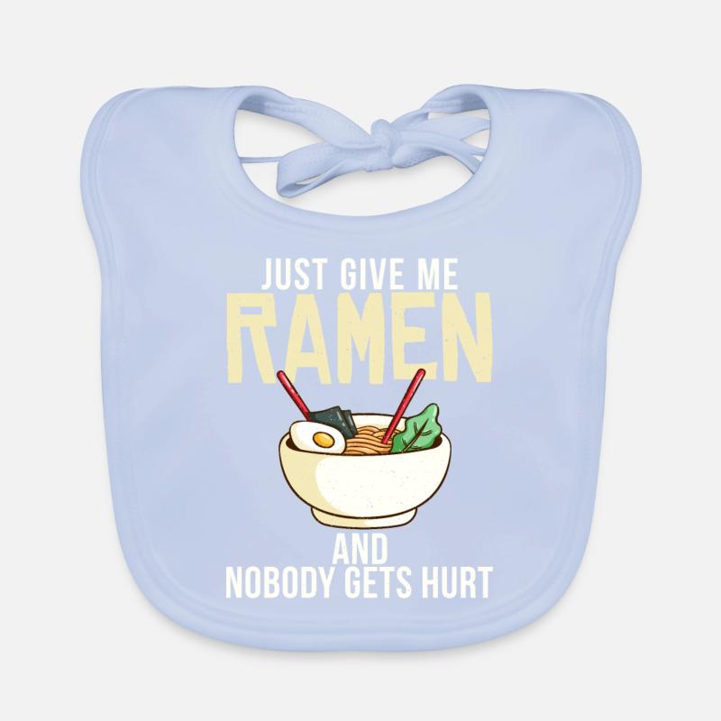 Amateur de ramen Bavoir bio Bébé