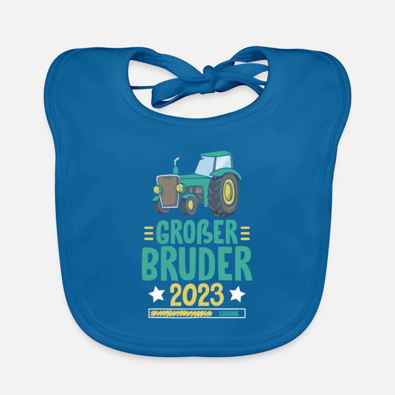 Großer Bruder 2023 Loading Baby Bio-Lätzchen