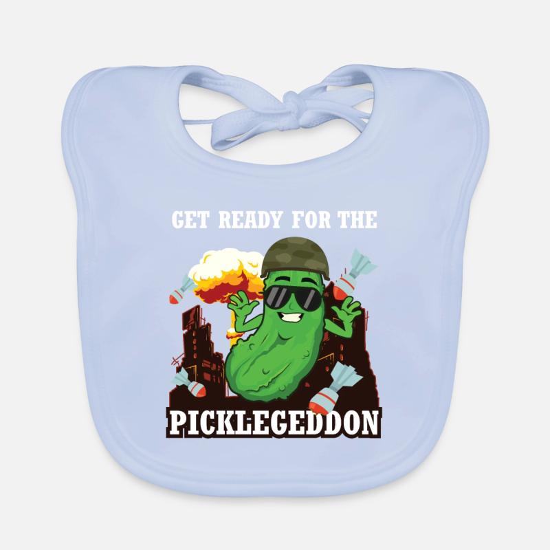 Préparez-vous pour le Picklegeddon Bavoir bio Bébé