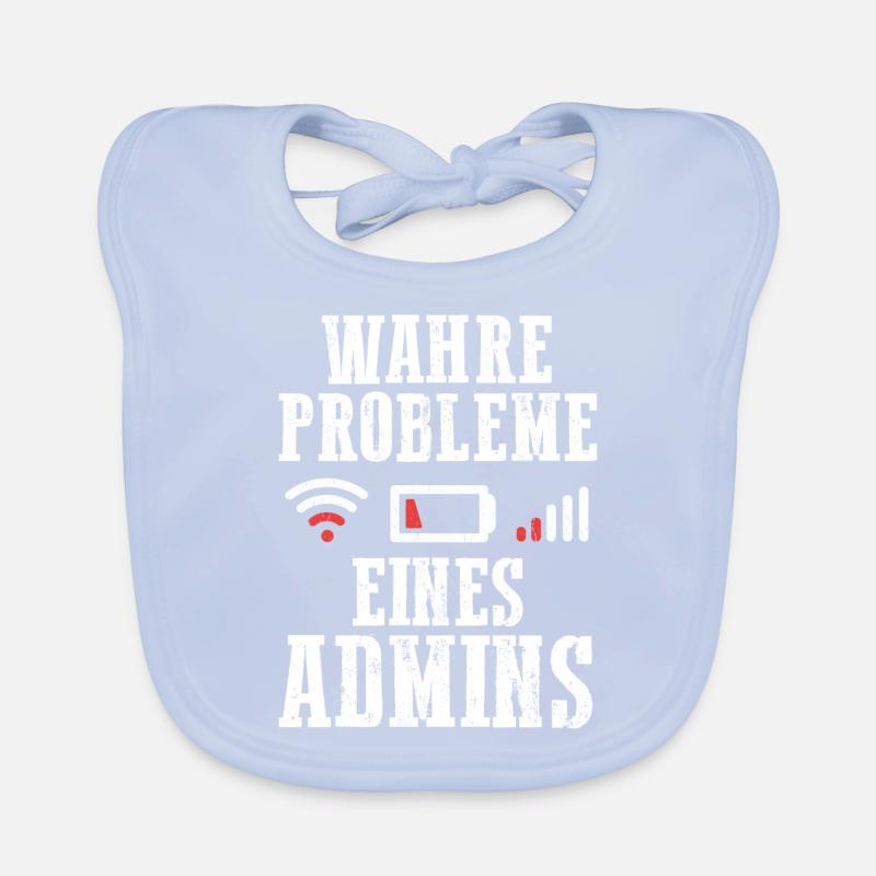 Informatiker Programmierer Admin Administrator Baby Bio-Lätzchen