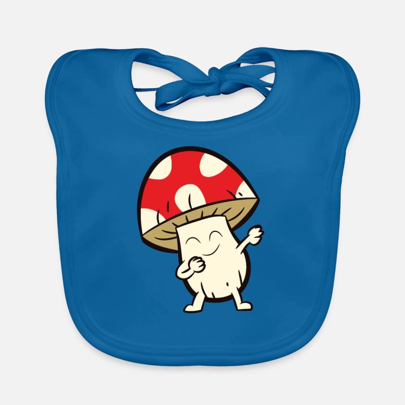 Champignon - danse, tamponne, dab, dabbing Bavoir bio Bébé