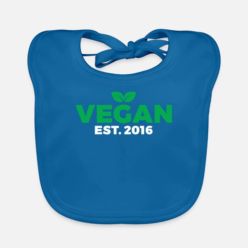 Veggie Lover Vegan Gift Organic Baby Bibs