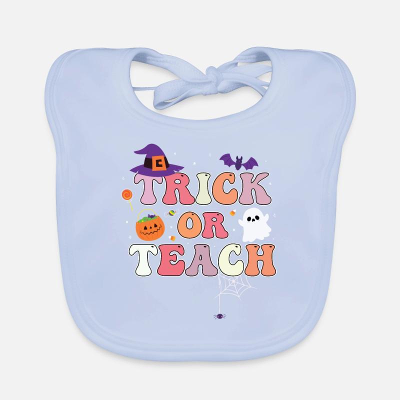 Trick ou Teach Bavoir bio Bébé