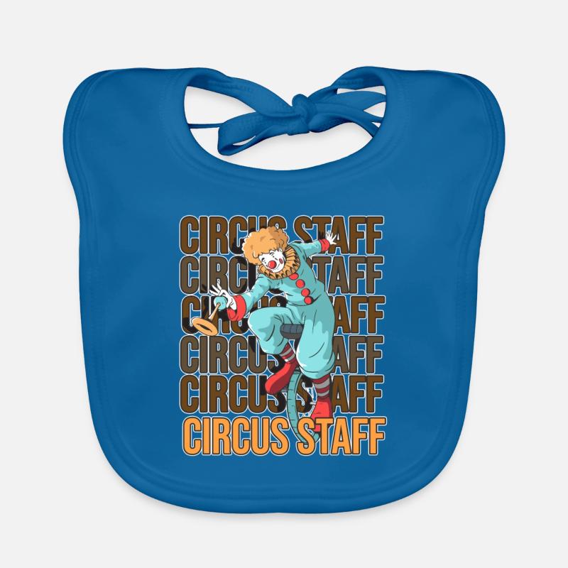Circus Security Baby Bio-Lätzchen