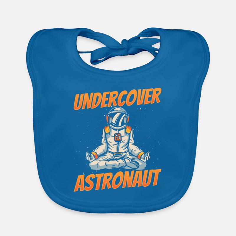 Espace d’astronomie de fusée d’astronaute sous couverture Bavoir bio Bébé