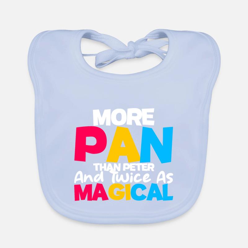 More Pan Than Peter And Twice As Magical 4 Organic Baby Bibs