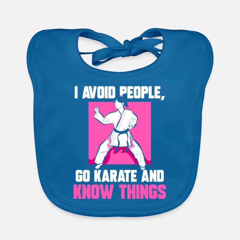 I avoid people go Karate and know things Baby Bio-Lätzchen
