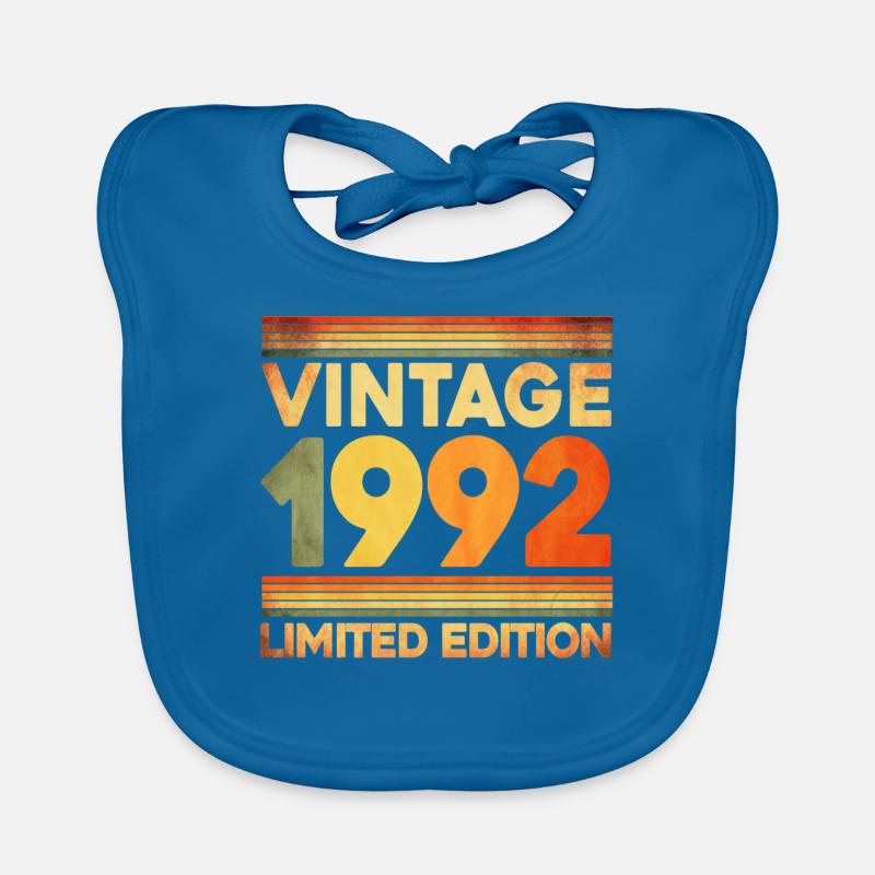 Millésime 1992 Edition Limitée Bavoir bio Bébé