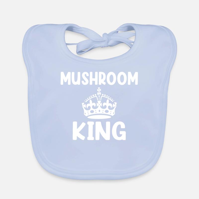 Fungi Hunter Mushroom Hunter Gifts Organic Baby Bibs