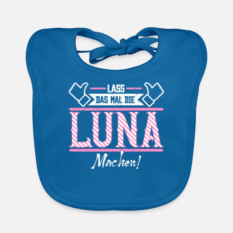 Luna Geschenkidee Geschenk Geburtstag Baby Bio-Lätzchen