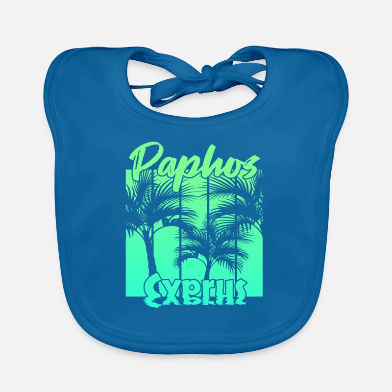 Paphos Chypre Bavoir bio Bébé