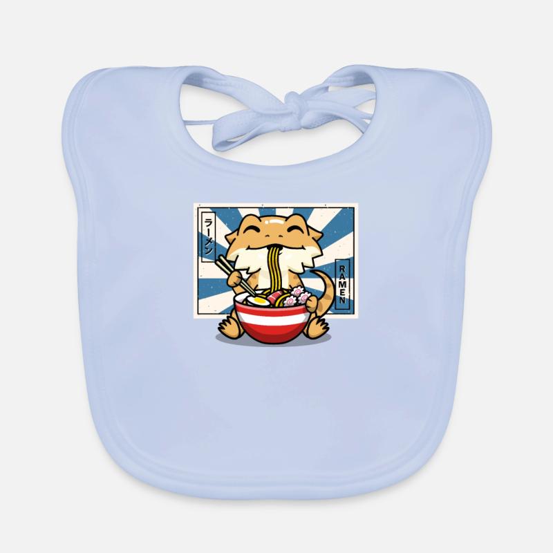 Bärtiger Drache Baby Bio-Lätzchen