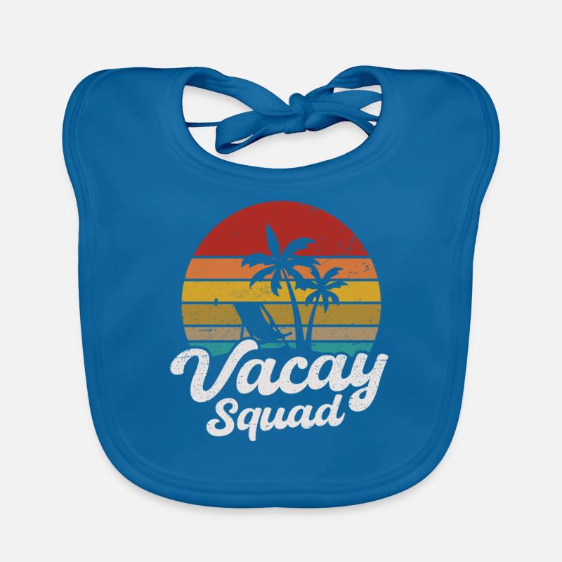 Vacay Squad Baby Bio-Lätzchen