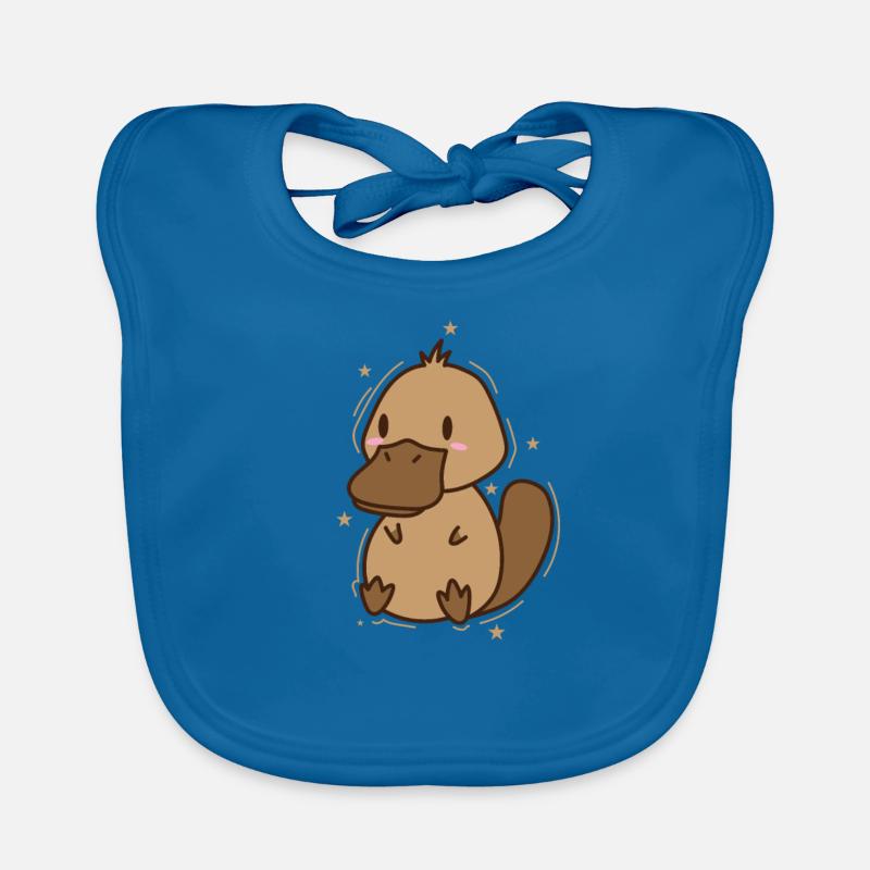 Ornithorynque: canard Outback Australie Bavoir bio Bébé