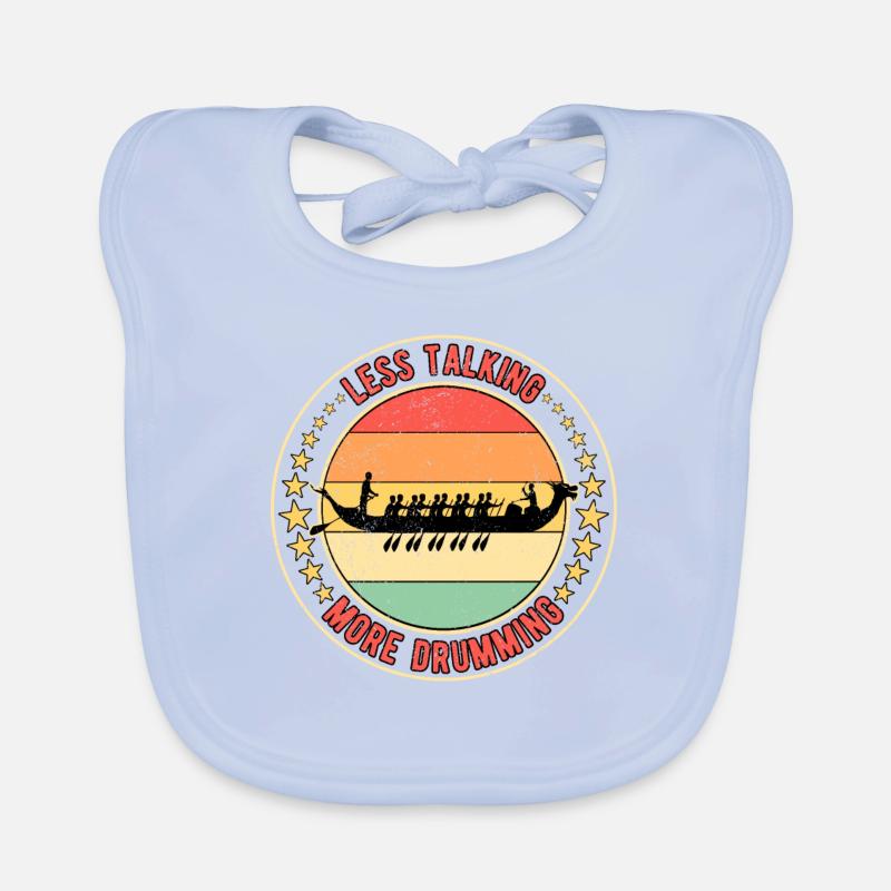 Drachenbootrennen Drachenboot Less Talking Baby Bio-Lätzchen